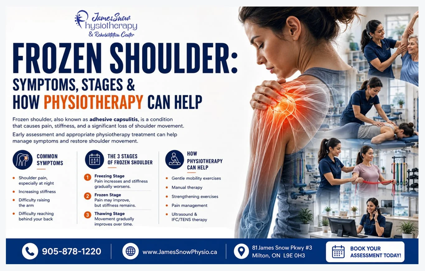 Frozen Shoulder: Symptoms, Stages & How Physiotherapy Can Help